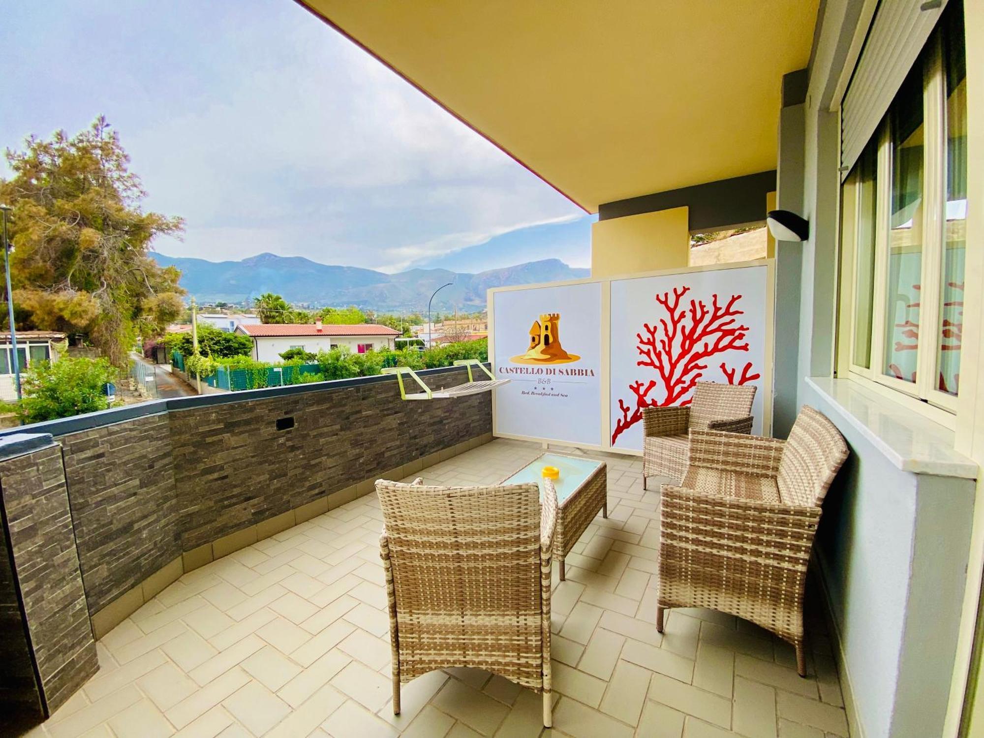 Castello Di Sabbia Bed & Breakfast Trabia Exterior photo
